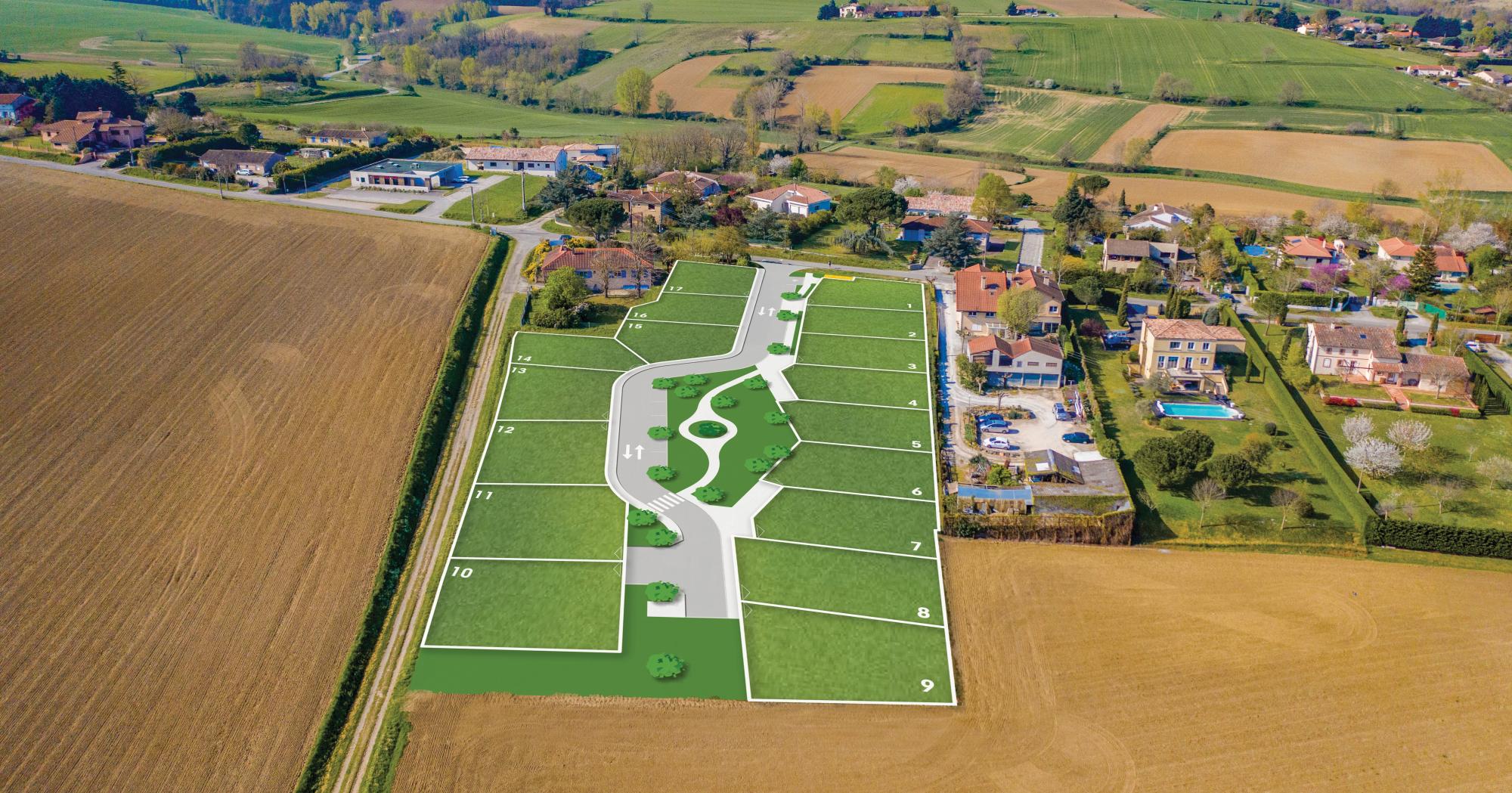 Terrains à Vendre - MONTGISCARD