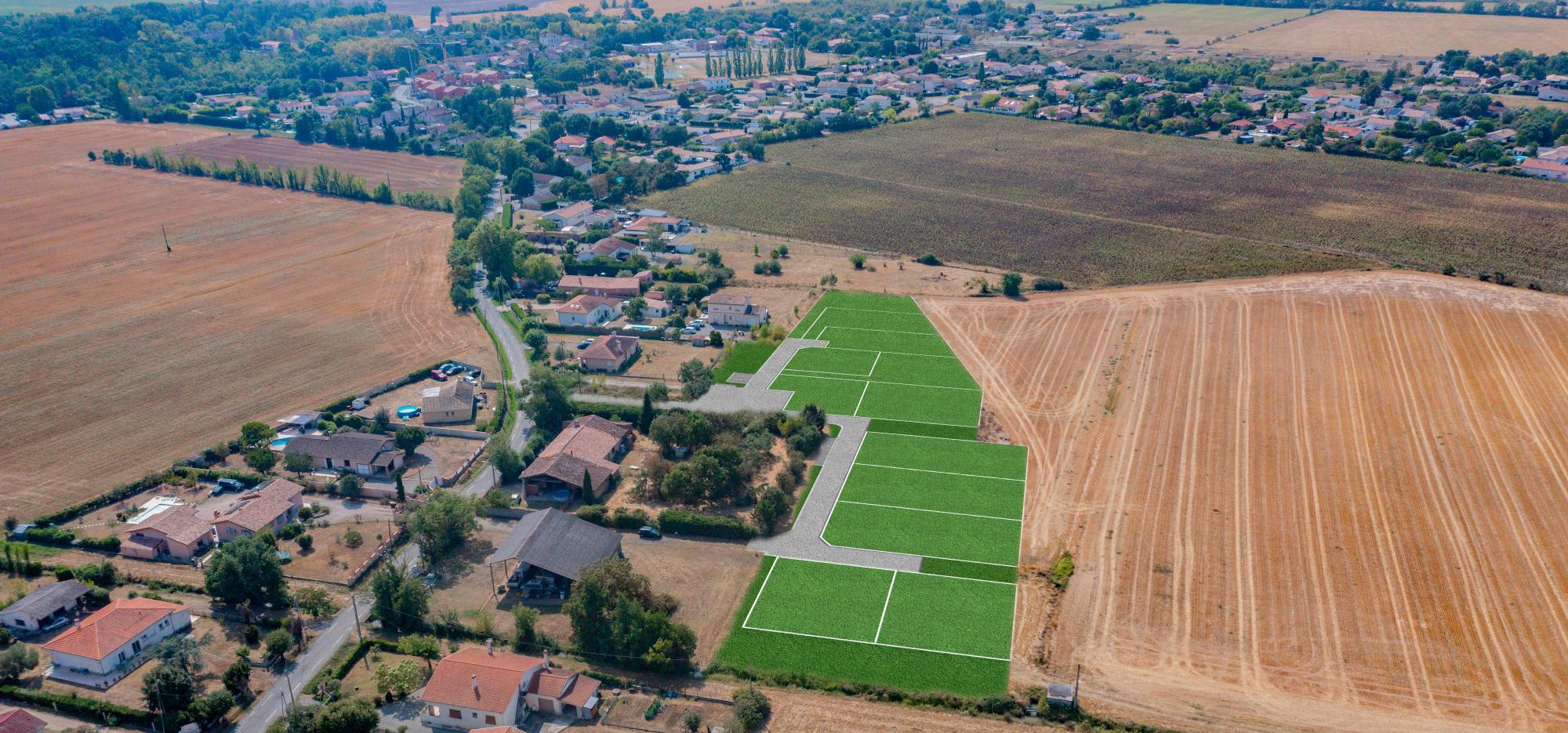 Terrains à vendre à Lamasquère