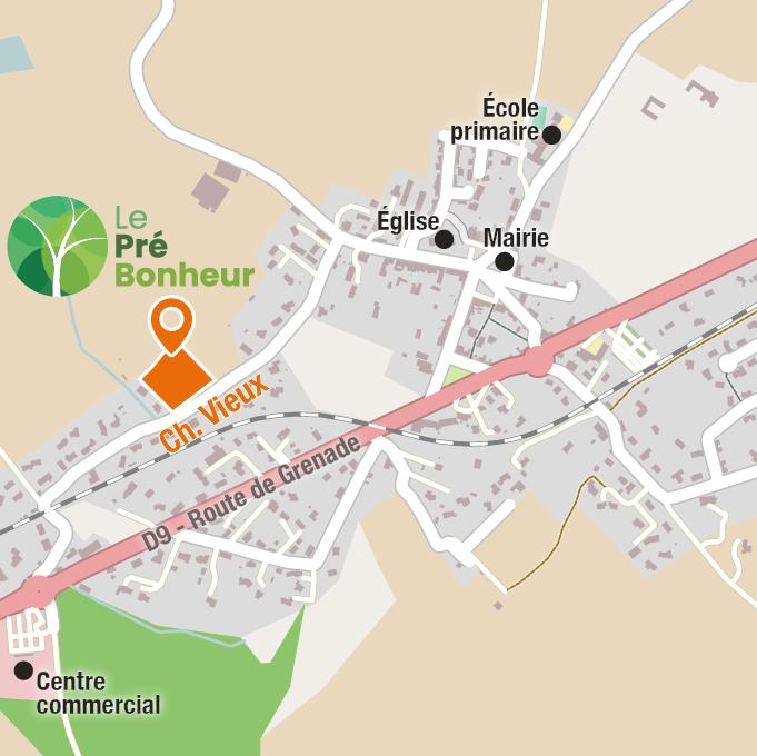 Situation - Terrains à vendre à Ségoufielle