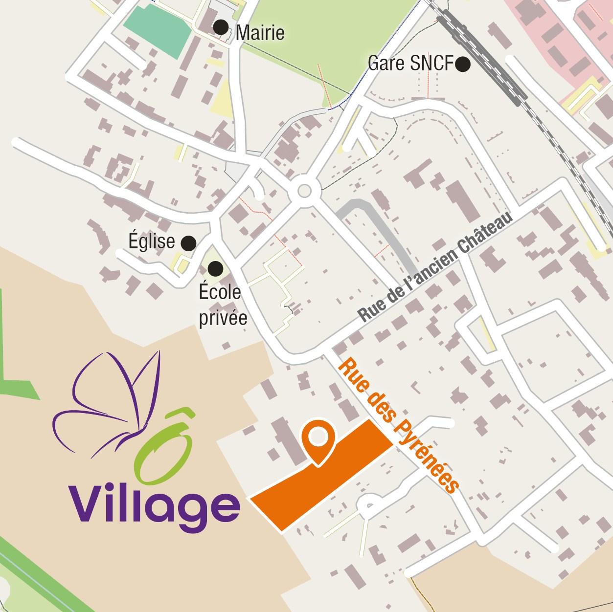 Situation - Terrains à vendre à Labège