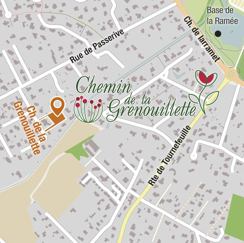 Situation - Terrains à vendre à Tournefeuille