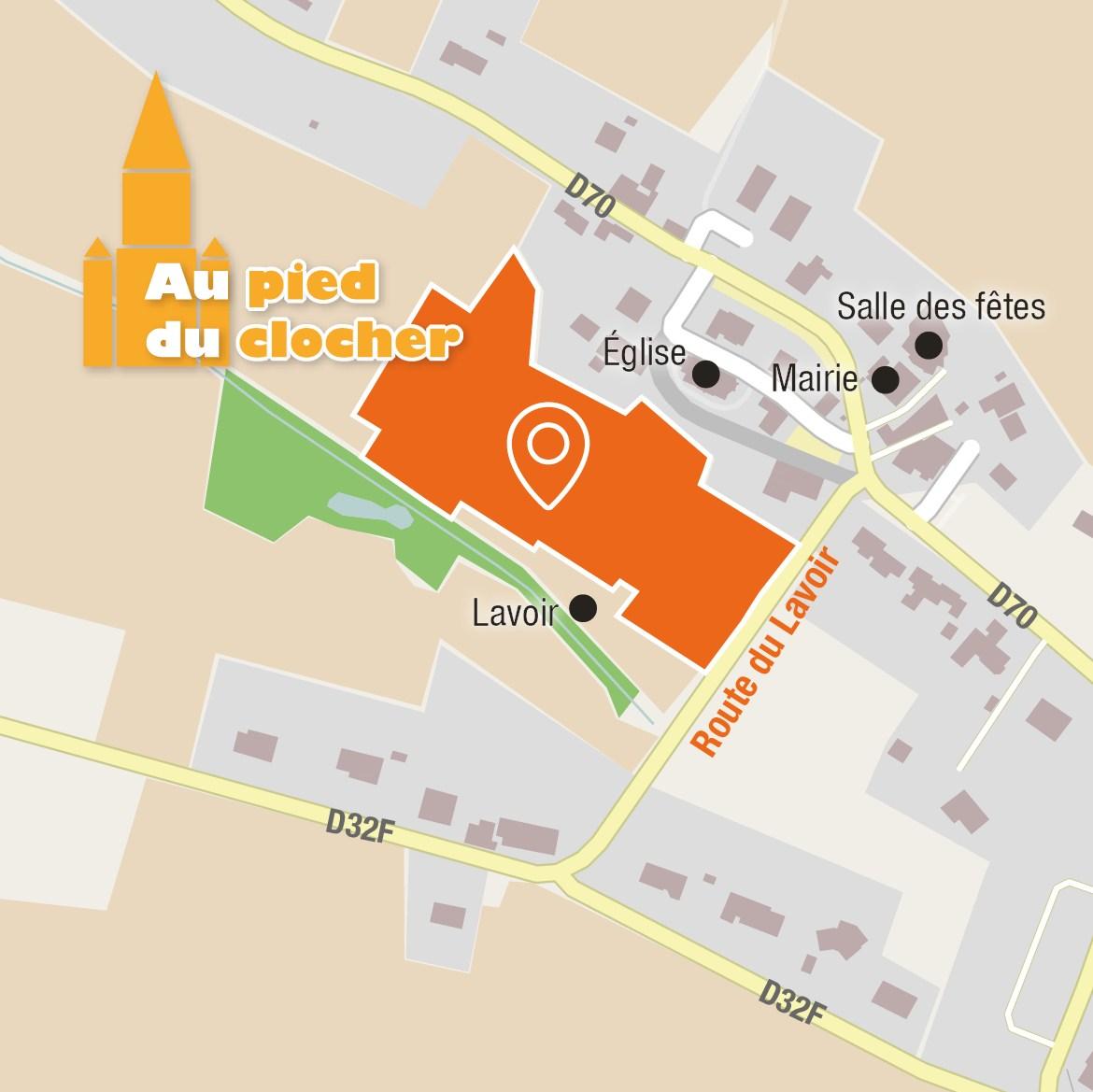 Situation - Terrains à vendre à Saint-Jean-Lherm