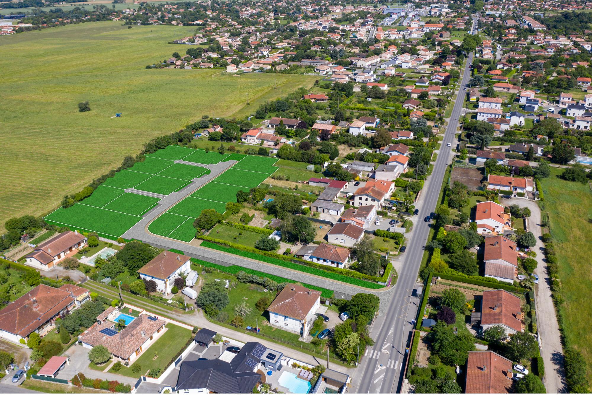 Le terrain pour dessiner vos envies